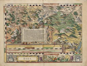Bairische Landtafeln del 1568 da Philipp Apian